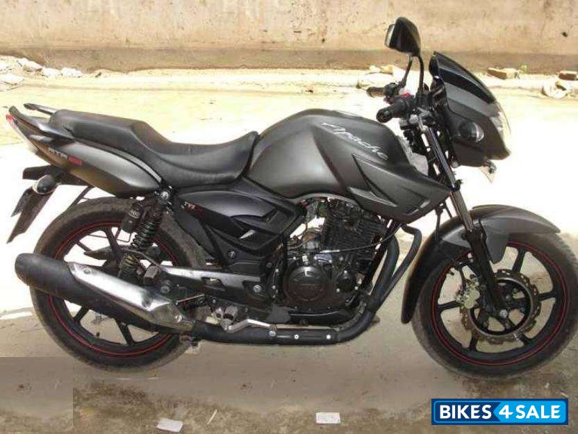 Used 08 Model Tvs Apache Rtr 160 For Sale In Bangalore Id Grey Colour Bikes4sale
