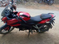 Red Bajaj Pulsar AS 150