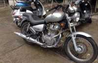 Silver Royal Enfield Thunderbird TwinSpark 350