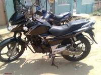 Black Suzuki GS 150R