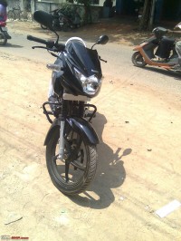 Black Suzuki GS 150R