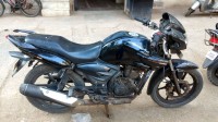 Black And Orange TVS Apache RTR 160