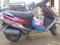 Red Bajaj Wave