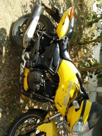 Yellow TVS Apache RTR 180