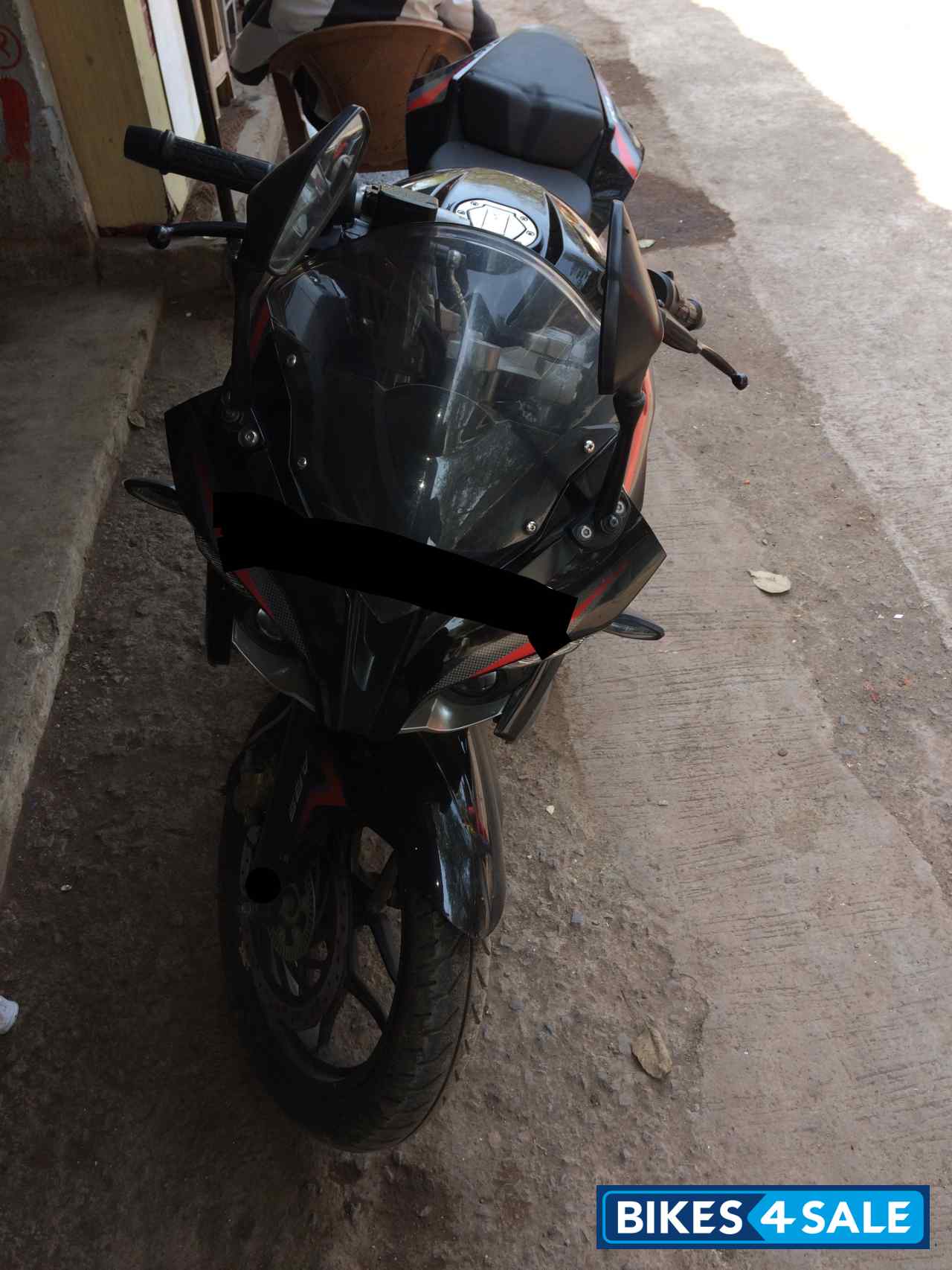 Demon Black Bajaj Pulsar RS 200