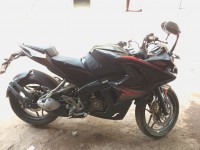 Demon Black Bajaj Pulsar RS 200