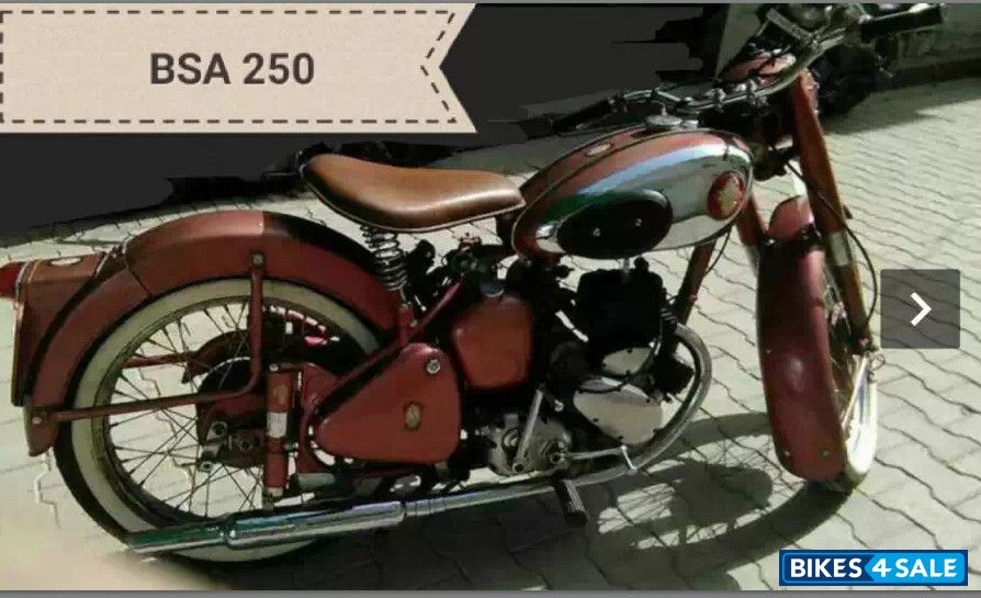 Used 1940 model Vintage Bike 1938 BSA 250 cc for sale in Bangalore