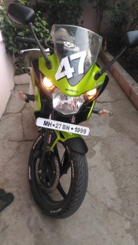 Green Black Honda CBR 150R