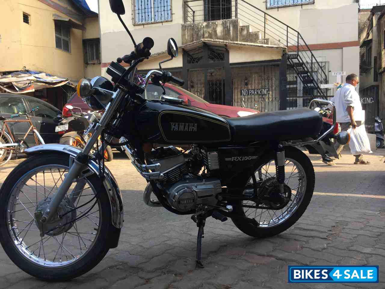 Black Yamaha RX 100 Picture 4. Bike ID 143372. Bike located in Mumbai ...