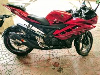 Red Yamaha YZF R15 V2