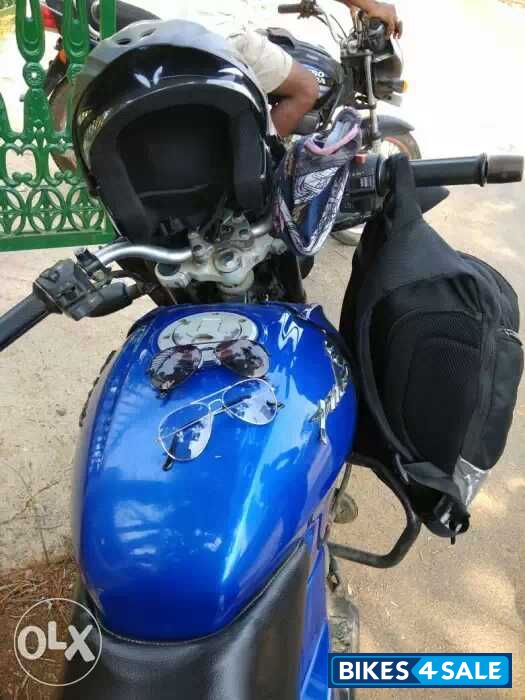 Blue Bajaj Pulsar 200 DTSi