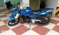 Blue Bajaj Pulsar 200 DTSi