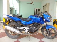 Blue Bajaj Pulsar 200 DTSi