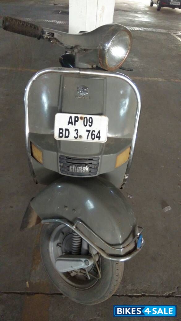 Dark Grey Bajaj Chetak