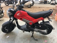 Black & Red Honda Navi Street