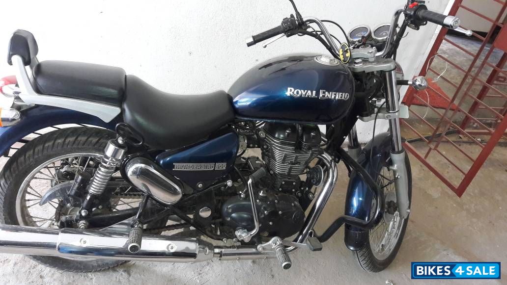 Marine Blue Royal Enfield Thunderbird 500