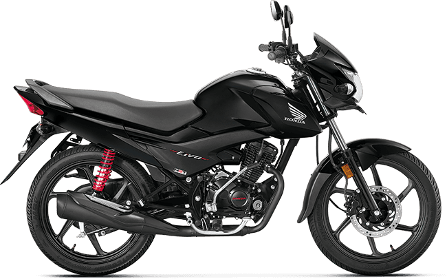 Black Honda Livo 110