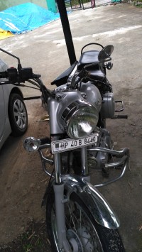 Silver Grey Royal Enfield Bullet Electra Twinspark