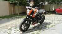 Orange KTM Duke 200