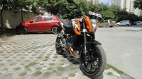 Orange KTM Duke 200