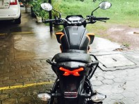 Orange Honda CB Hornet 160R