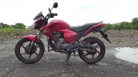 Red Honda Unicorn Dazzler