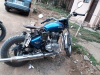 Blue Royal Enfield Bullet Electra Twinspark