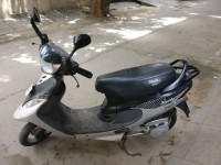 Black TVS Scooty Pep Plus