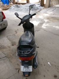 Black TVS Scooty Pep Plus