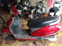 Red Honda Activa