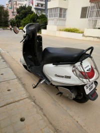 White Suzuki Access 125