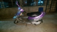 Purple TVS Scooty Pep Plus