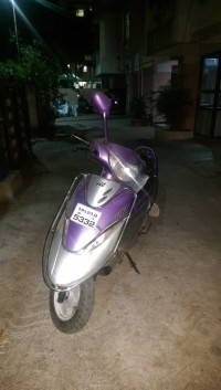 Purple TVS Scooty Pep Plus