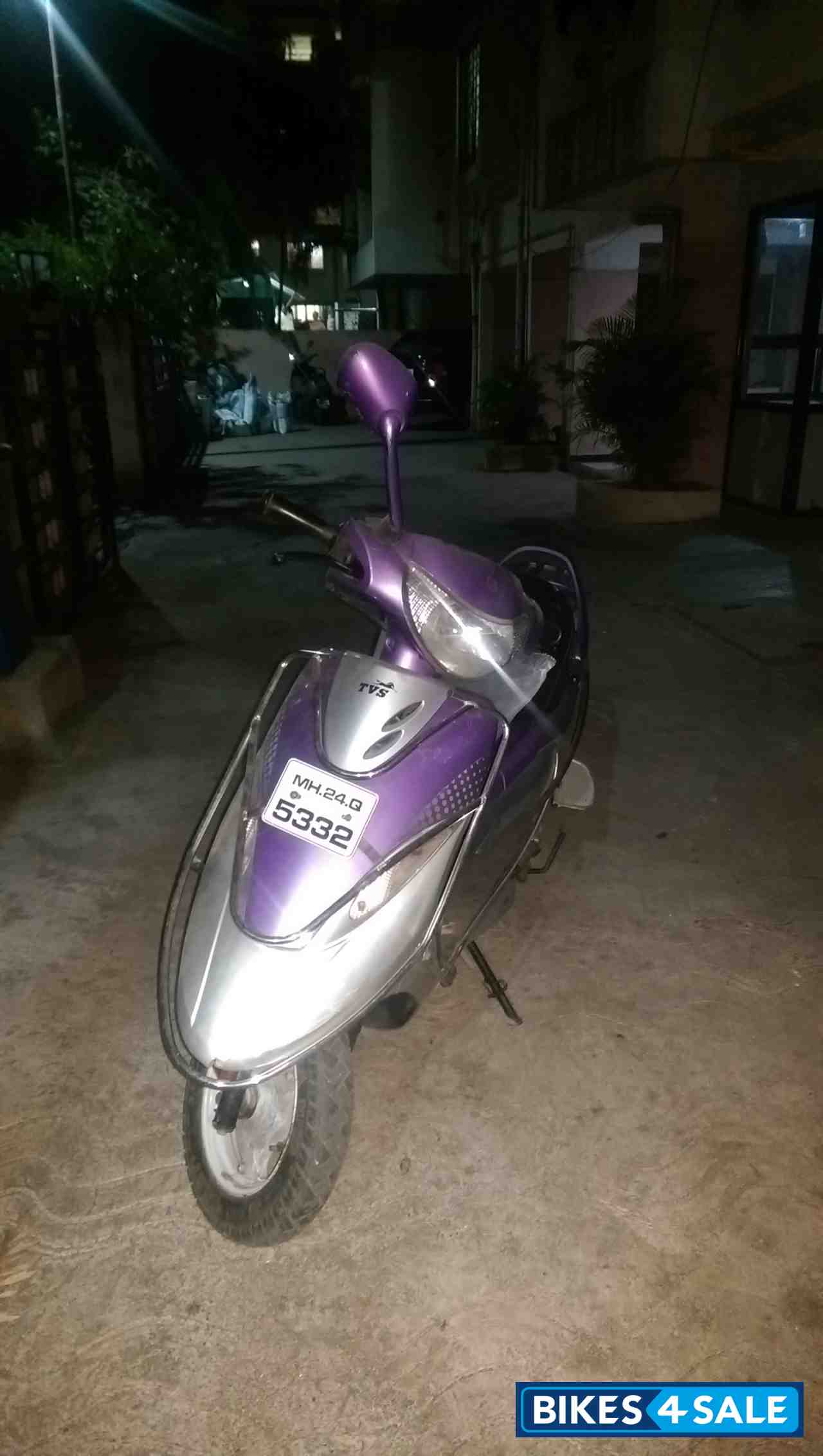 Purple TVS Scooty Pep Plus Purple TVS Scooty Pep Plus