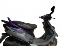 Purple TVS Scooty Pep Plus