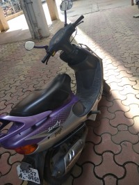 Purple TVS Scooty Pep Plus