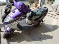 Purple Honda Dio