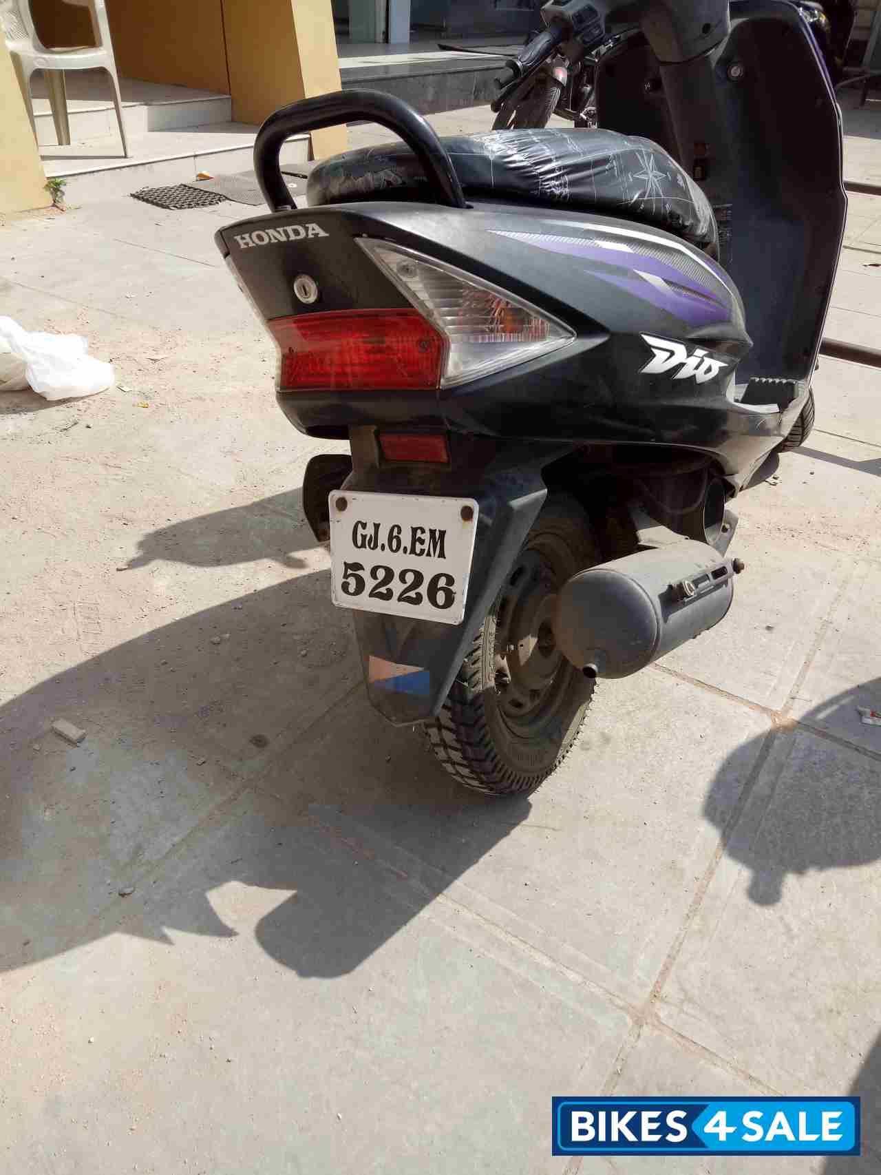 Purple Honda Dio