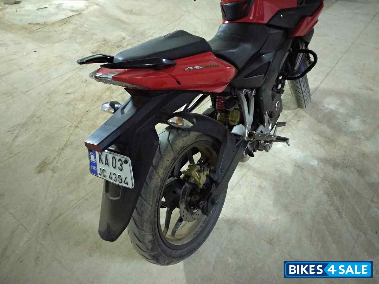 Red Bajaj Pulsar AS 200 Red Bajaj Pulsar AS 200