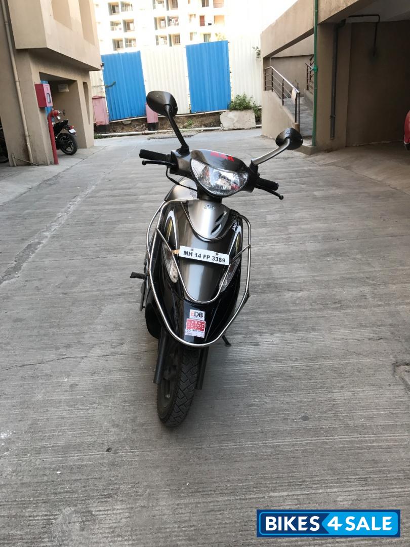 Metallic Grey TVS Scooty Pep Plus Picture 2. Bike ID ...