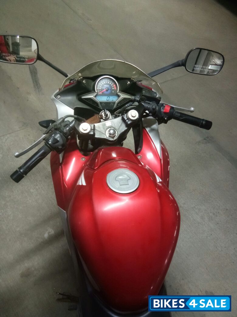 Red & Silver Honda CBR 250R Red & Silver Honda CBR 250R