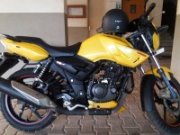 Yellow TVS Apache RTR 160