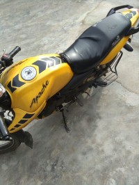 Yellow TVS Apache RTR 180 ABS