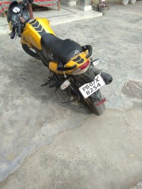 Yellow TVS Apache RTR 180 ABS