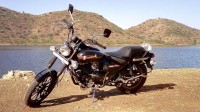 Black Bajaj Avenger Street 220