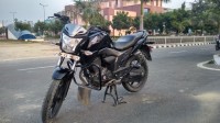 Black Honda CB Trigger