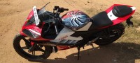 Red And White Yamaha YZF R15 V2