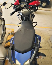 Blue & Black Bajaj Pulsar 200 NS