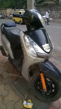 Mat Grey N Blck Honda Aviator