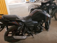 Black TVS Apache RTR 160